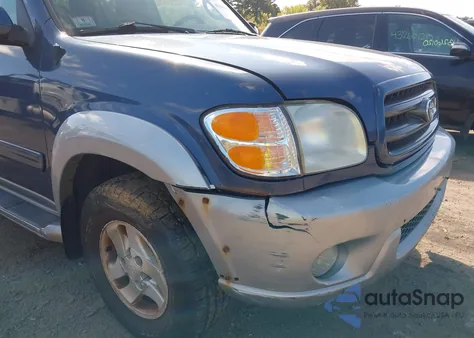 2003 Toyota Sequoia Sr5 V8 from USA, damaged, VIN 5TDBT44A43S200780
